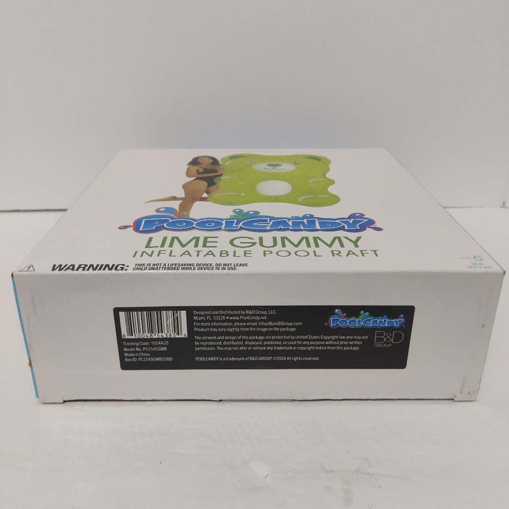 Pool Candy Lime Gummy Inflatable Pool Raft - Picture 5 of 5